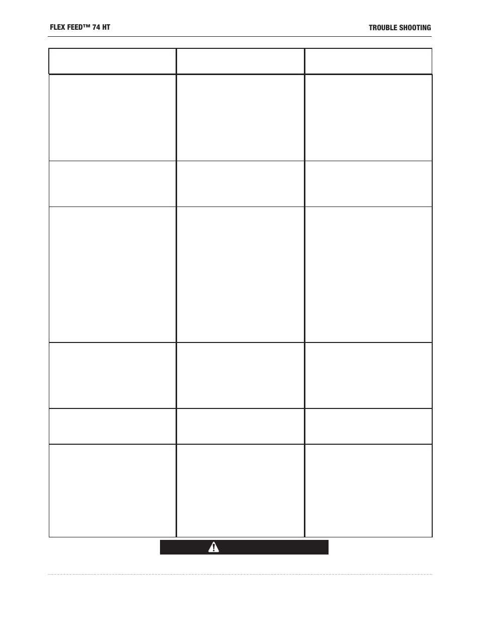 Caution | Lincoln Electric IM10163 FLEX FEED 74 HT User Manual | Page 53 / 80