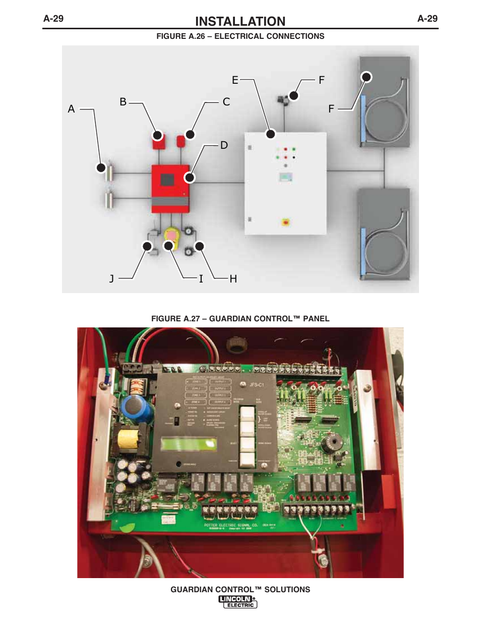 Installation | Lincoln Electric P709 GUARDIAN CONTROL SOLUTIONS User Manual | Page 36 / 80