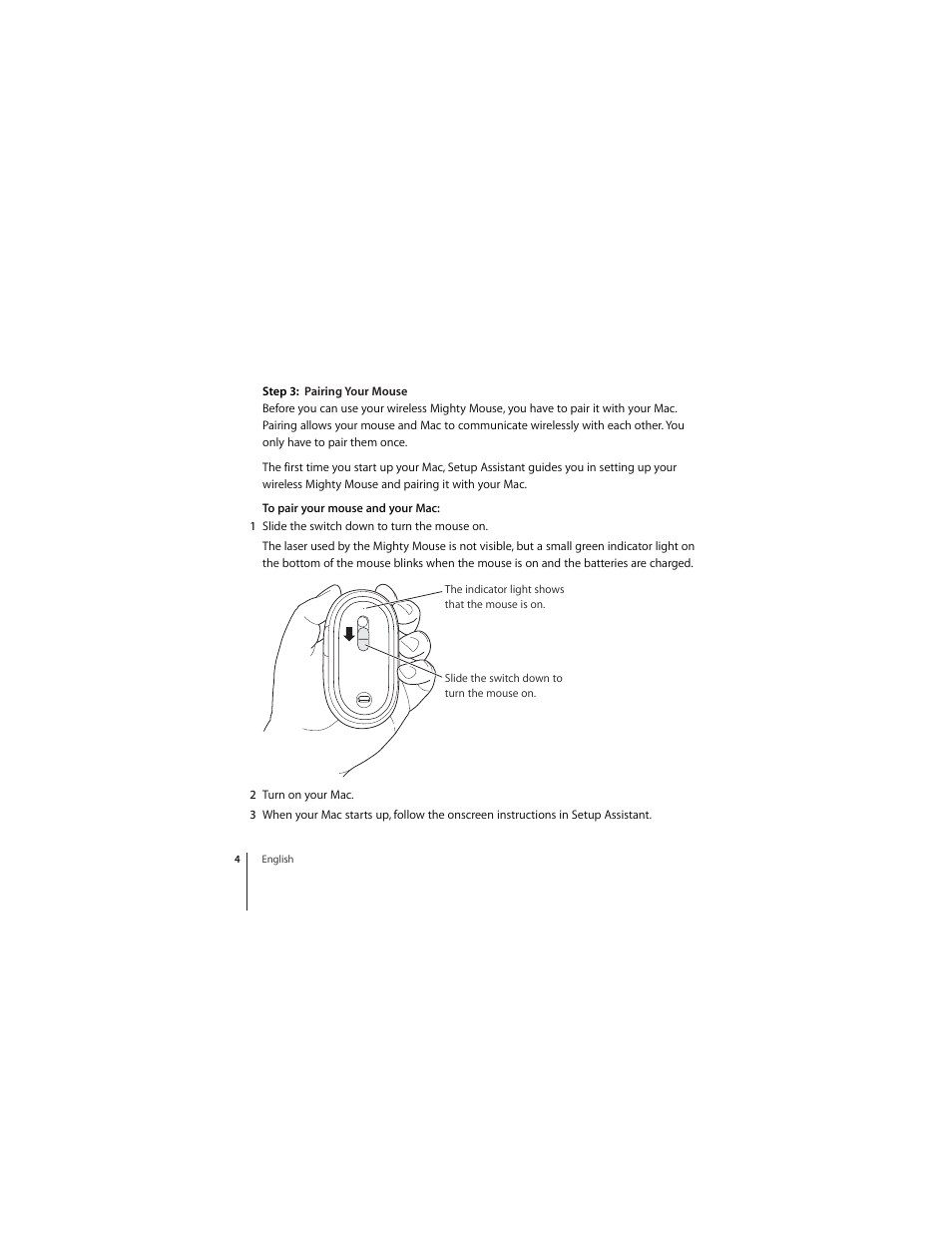 Apple Mighty Mouse (Drahtlose) User Manual | Page 4 / 101