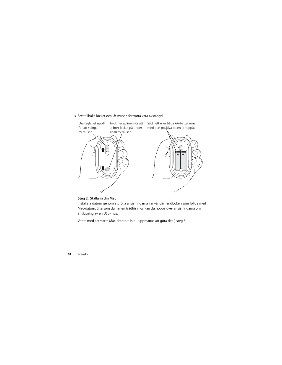 Apple Mighty Mouse (Drahtlose) User Manual | Page 74 / 101