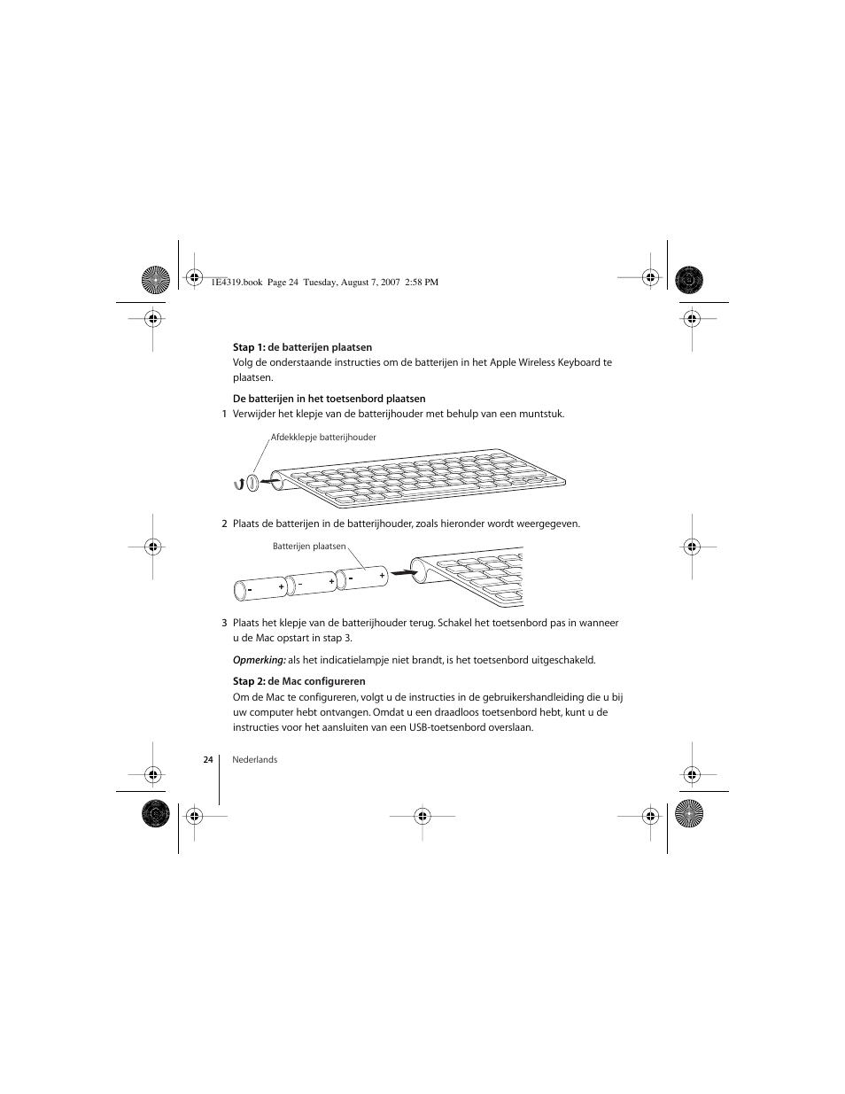 Apple Wireless Keyboard (2007) User Manual | Page 24 / 48