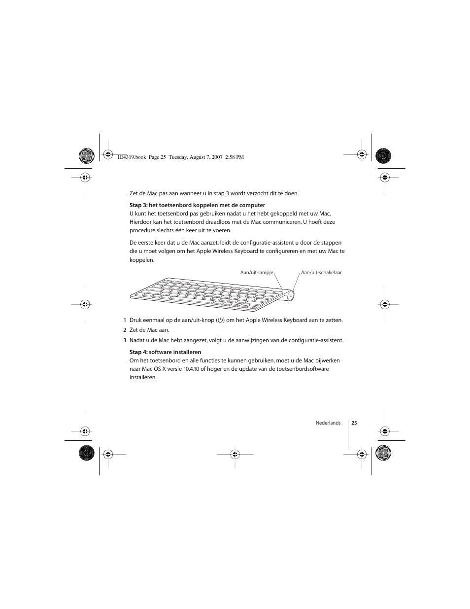 Apple Wireless Keyboard (2007) User Manual | Page 25 / 48