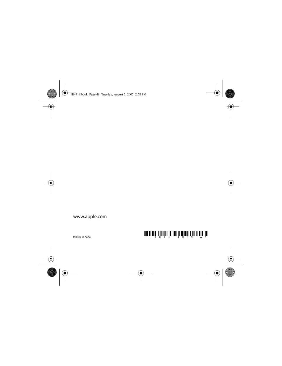 Apple Wireless Keyboard (2007) User Manual | Page 48 / 48