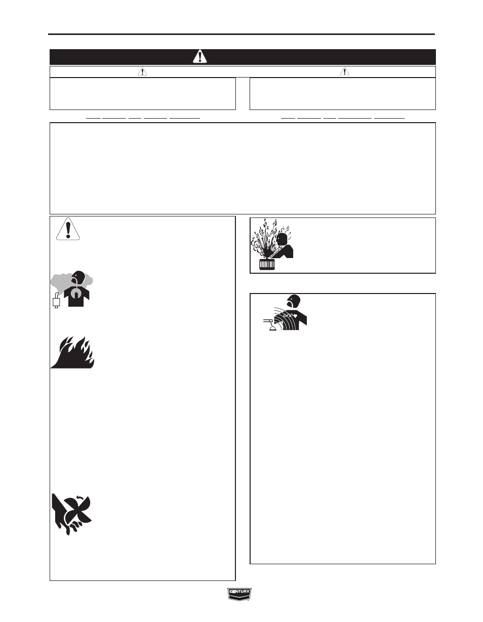 Warning, Safety, For engine powered equipment | Electric and magnetic fields may be dangerous | Lincoln Electric IM10008 INVERTER ARC 230 User Manual | Page 2 / 28