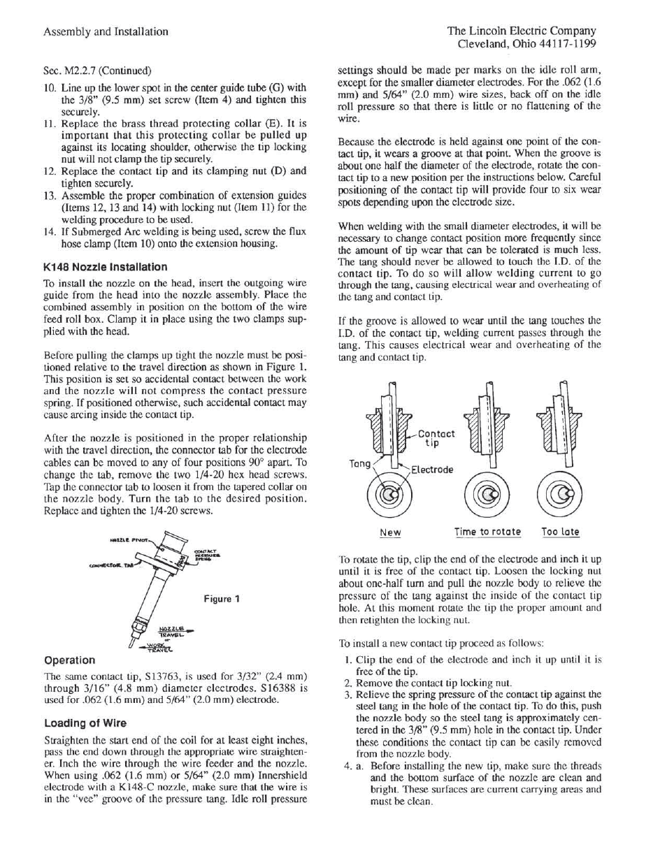 Lincoln Electric IM279 LT-7 LINCOLDWELD Tractor User Manual | Page 16 / 88