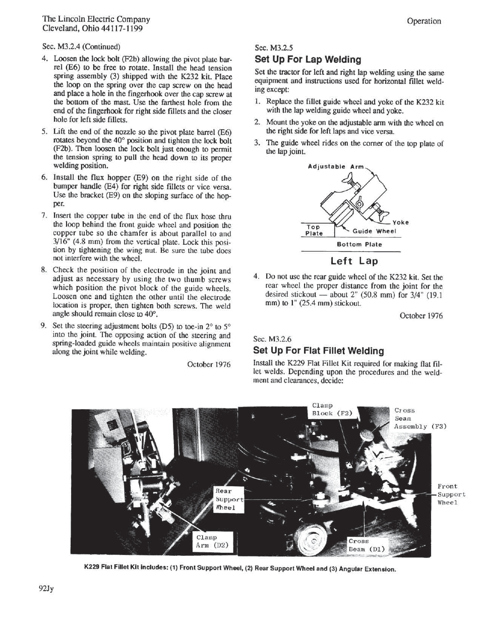 Lincoln Electric IM279 LT-7 LINCOLDWELD Tractor User Manual | Page 39 / 88