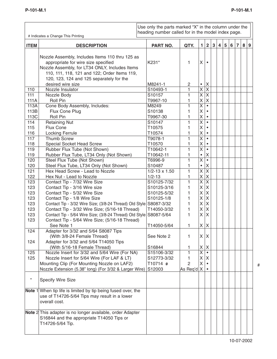 Lincoln Electric IM279 LT-7 LINCOLDWELD Tractor User Manual | Page 73 / 88