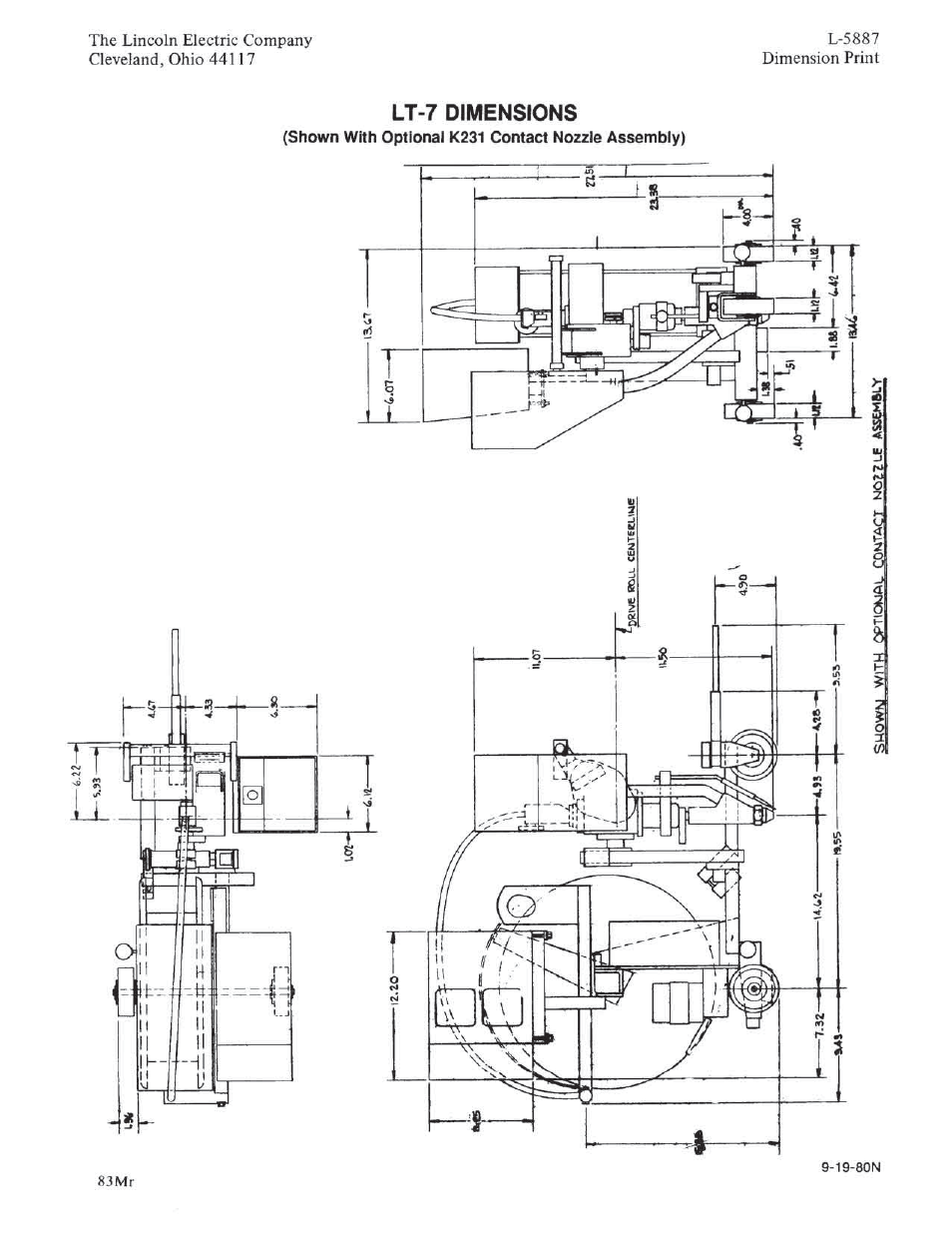 Lincoln Electric IM279 LT-7 LINCOLDWELD Tractor User Manual | Page 85 / 88