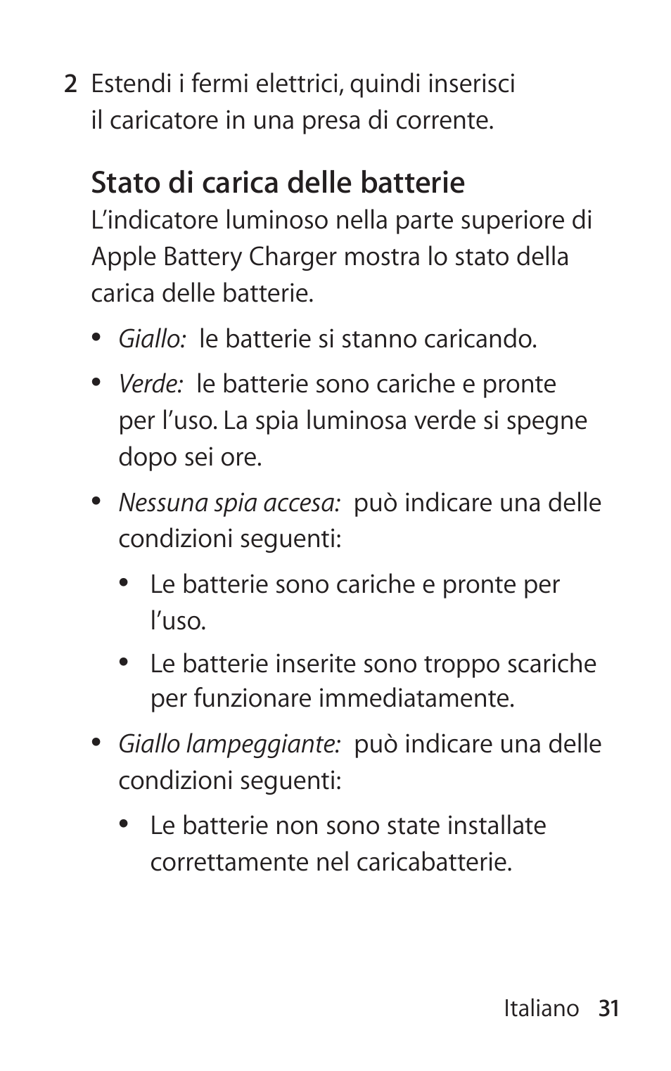 Apple Battery Charger User Manual | Page 31 / 52