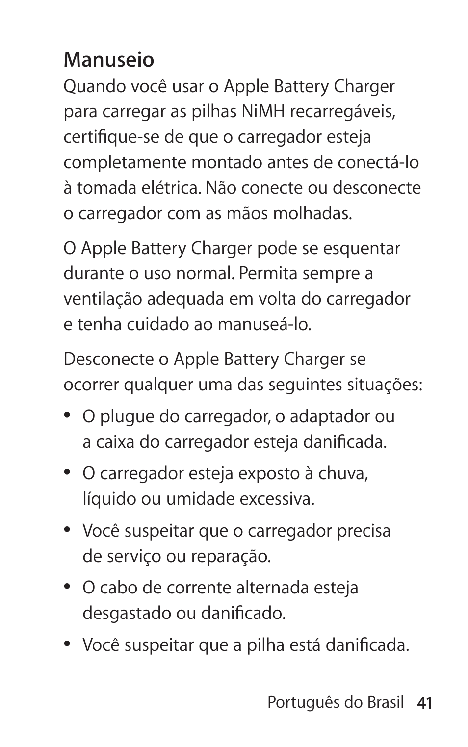 Apple Battery Charger User Manual | Page 41 / 52