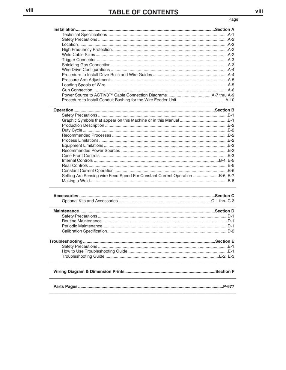 Lincoln Electric IM10085 ACTIV8 User Manual | Page 9 / 42