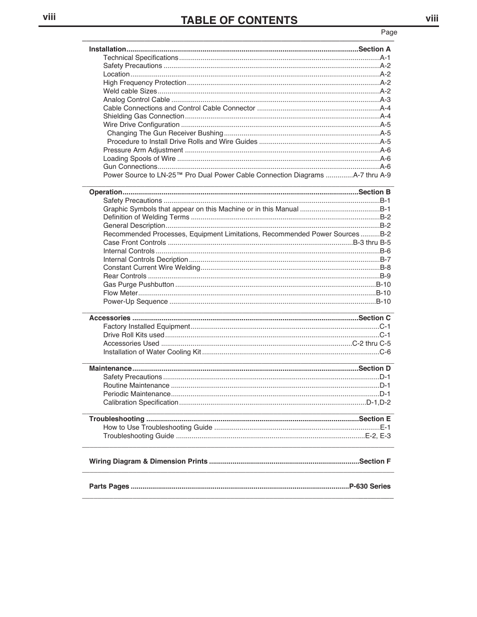 Lincoln Electric IM10031 LN-25 PRO User Manual | Page 9 / 43