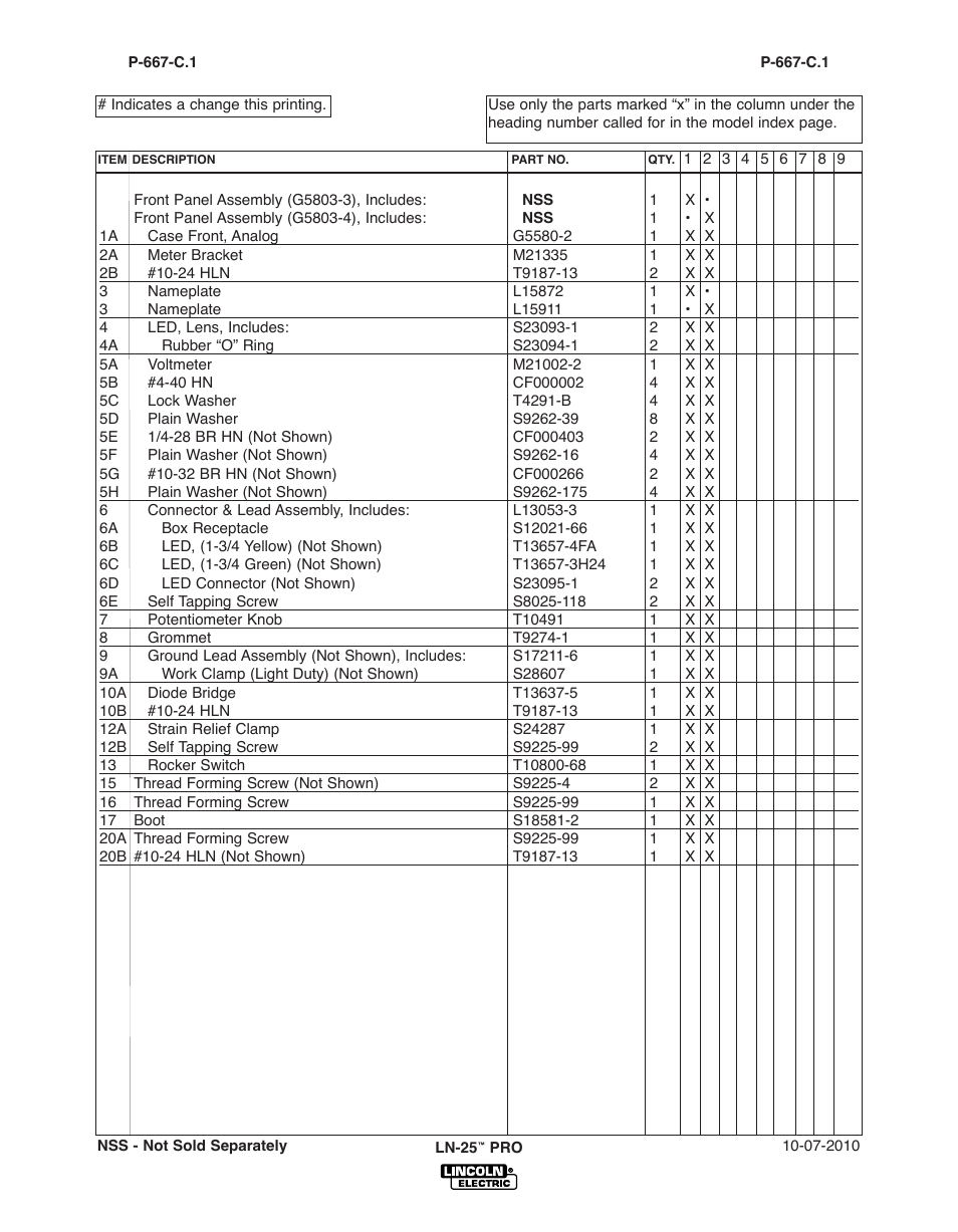 Lincoln Electric IM10076 LN-25 PRO User Manual | Page 47 / 64