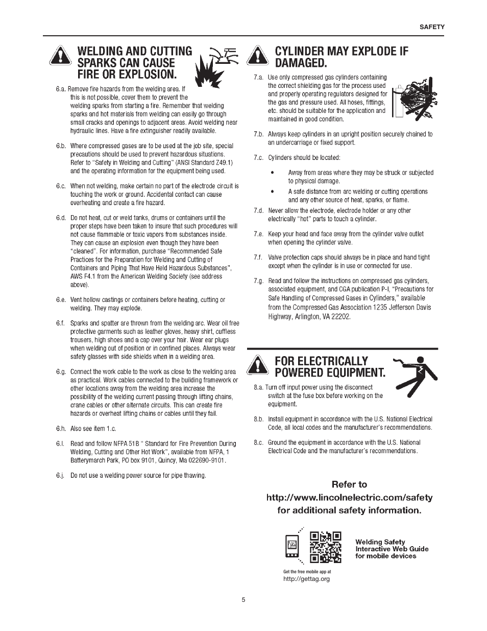 Lincoln Electric IM10168 K3355-,K3356-,K3357-,K3358- MAGNUM PRO AL Push Pull Gun User Manual | Page 5 / 28