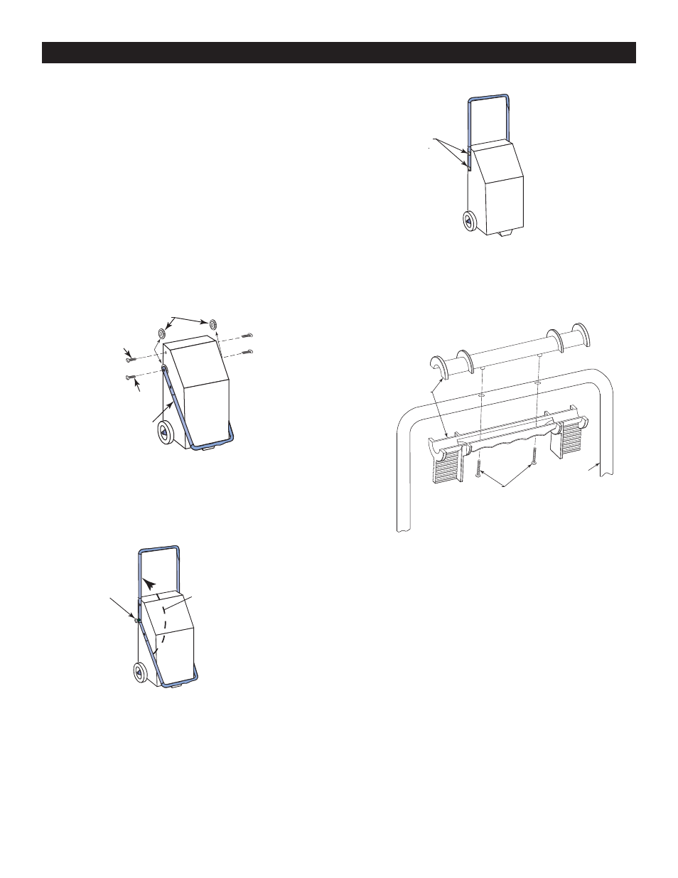 Assembly, Assembly of handle and clamp holder | Lincoln Electric IM10130 K3149-1 (11860) Wheel Charger User Manual | Page 6 / 18