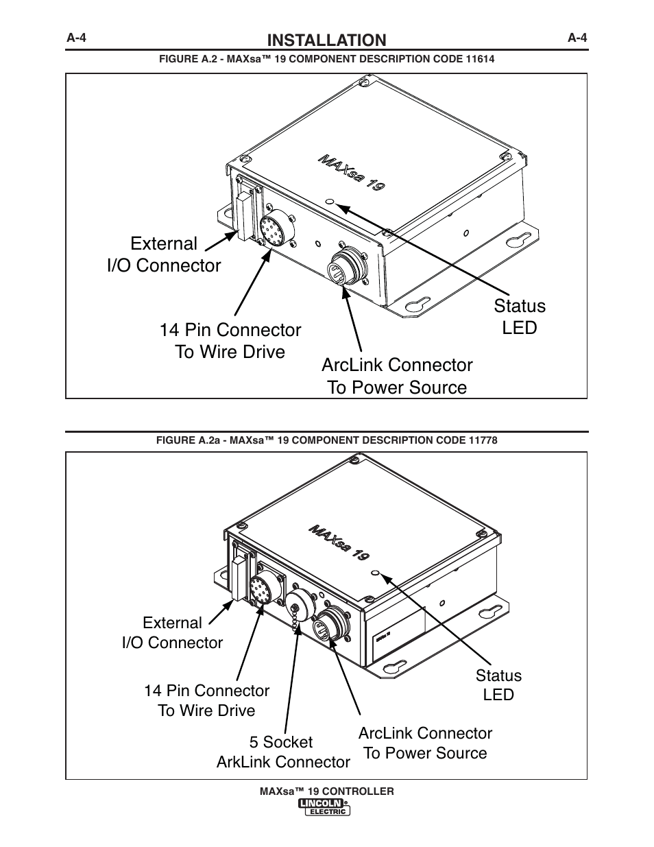 Lincoln Electric IM10021 MAXsa 19 CONTROLLER User Manual | Page 11 / 28