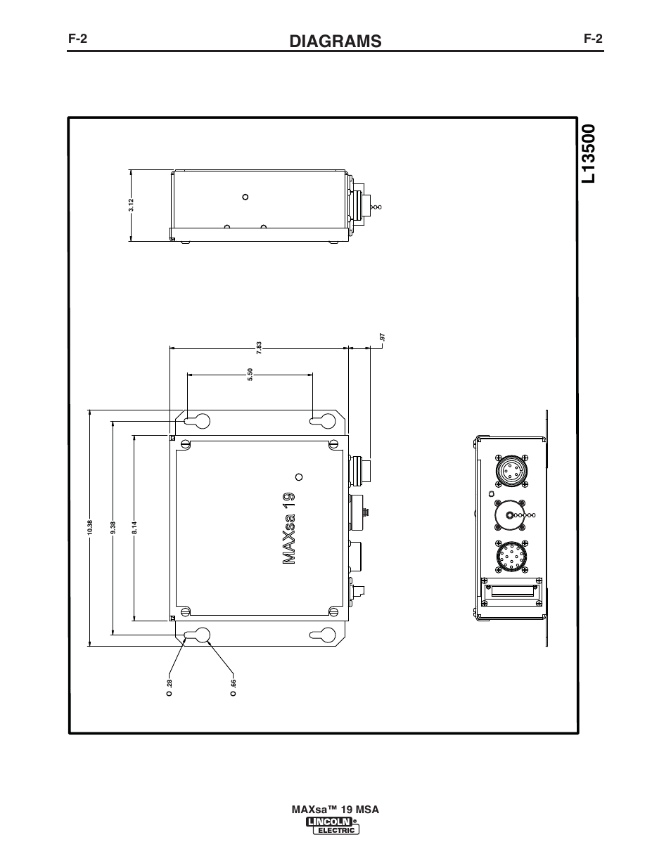 Diagrams | Lincoln Electric IM10126 MAXsa 19 MSA User Manual | Page 22 / 28