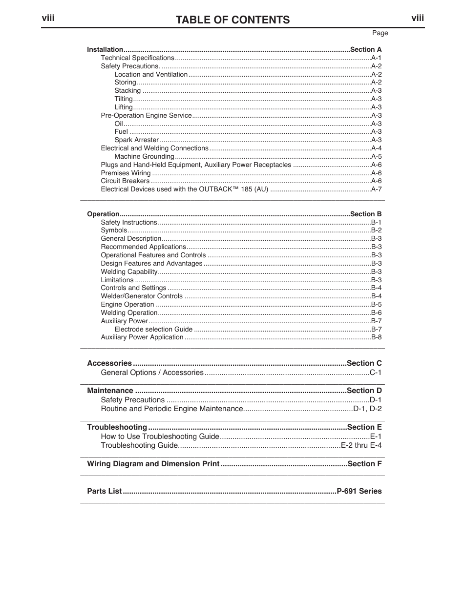 Lincoln Electric IM10112 OUTBACK 185 (AU) User Manual | Page 9 / 36