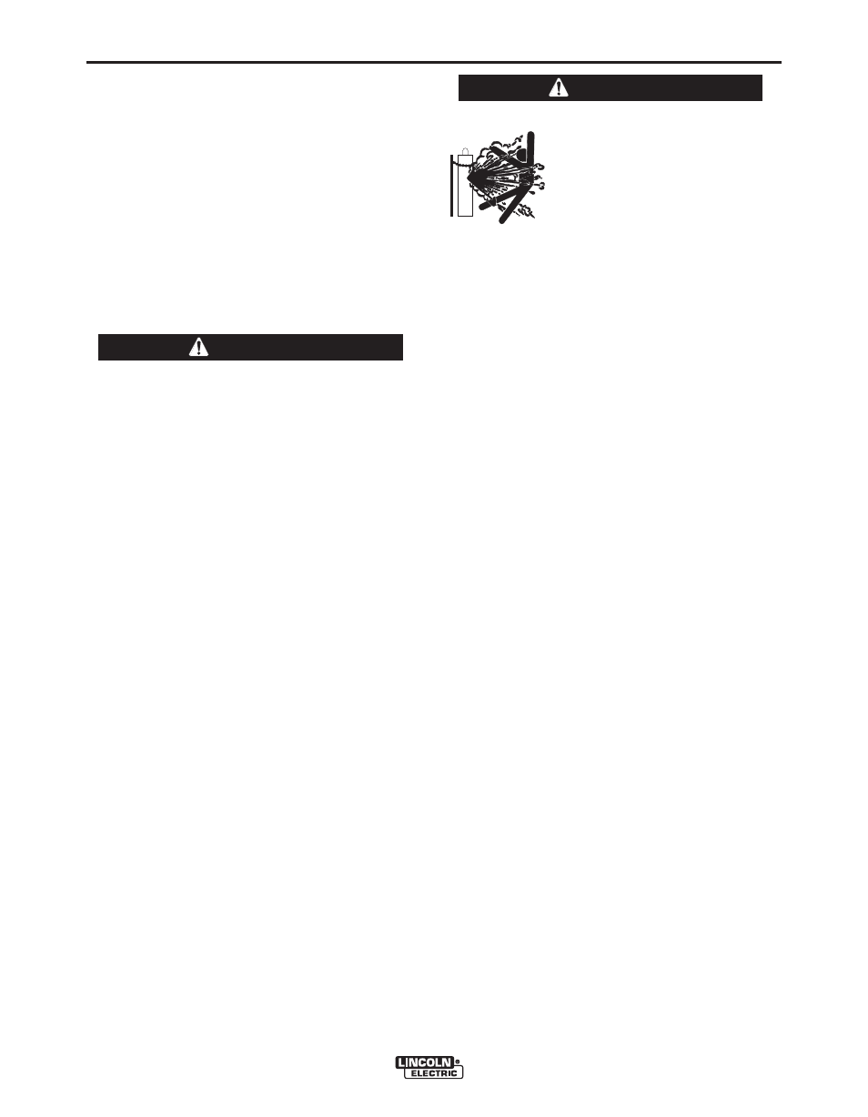 Installation, Compressed air or gas input connection, Connection to ground cable | Torch connection, Warning | Lincoln Electric IM10006 PLASMA 20 User Manual | Page 10 / 24