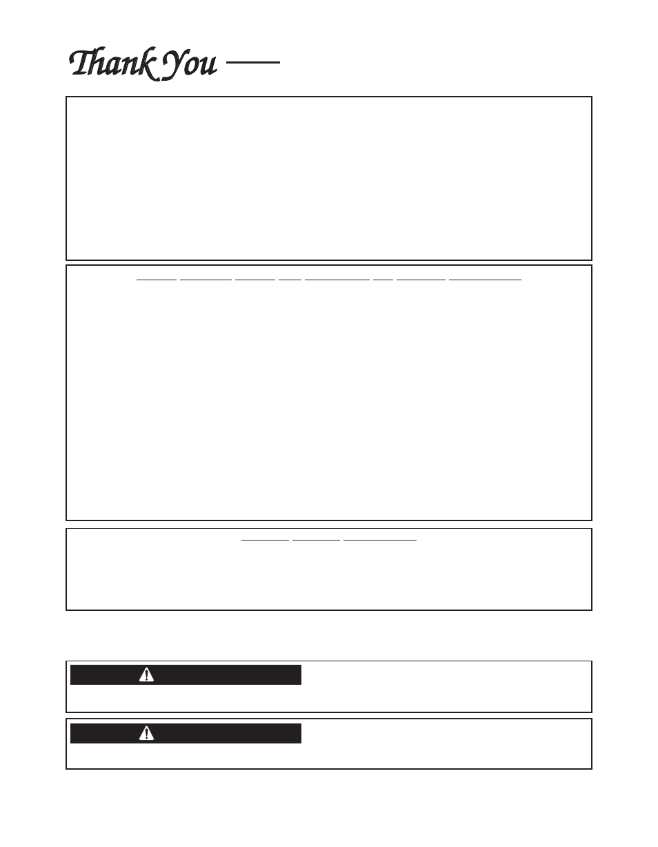 Tthhaannkk y yoouu | Lincoln Electric IM10006 PLASMA 20 User Manual | Page 6 / 24