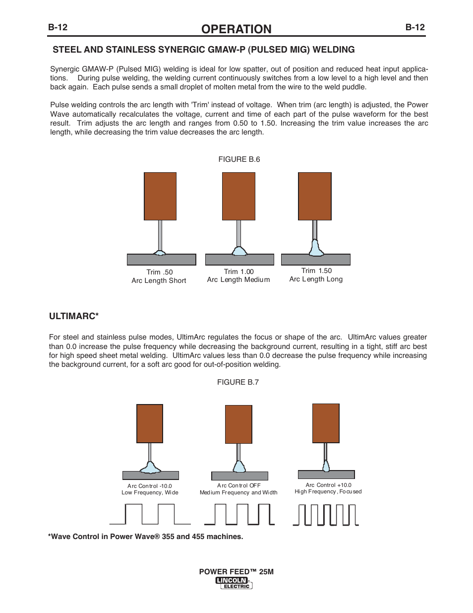 Operation | Lincoln Electric IM10077 POWER FEED 25M User Manual | Page 28 / 92