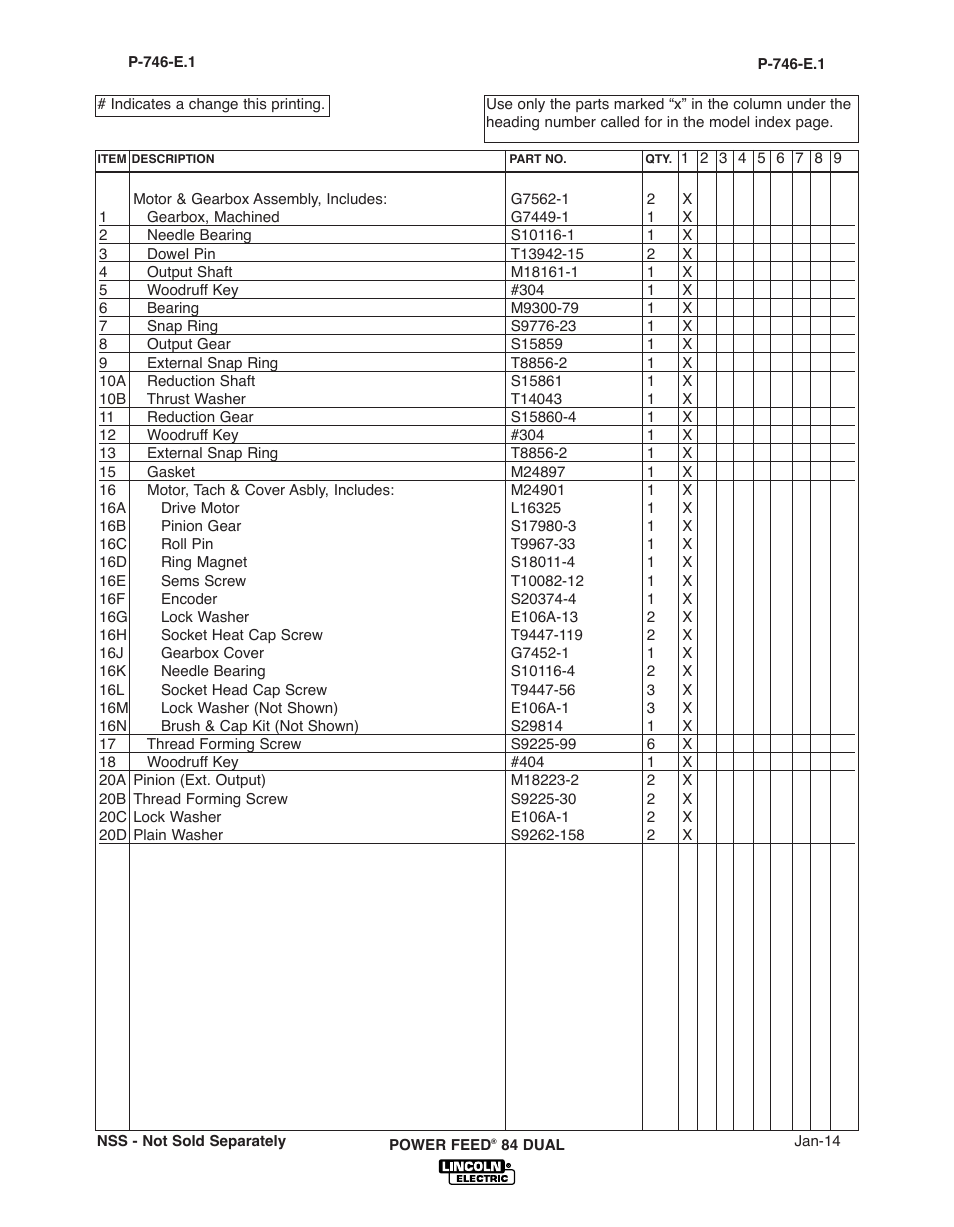 Lincoln Electric IM10178 POWER FEED 84 U.I. CONTROL BOX User Manual | Page 105 / 136