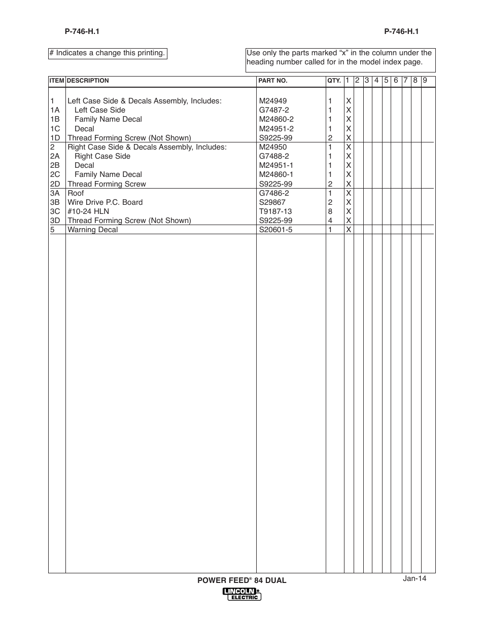 Lincoln Electric IM10178 POWER FEED 84 U.I. CONTROL BOX User Manual | Page 111 / 136