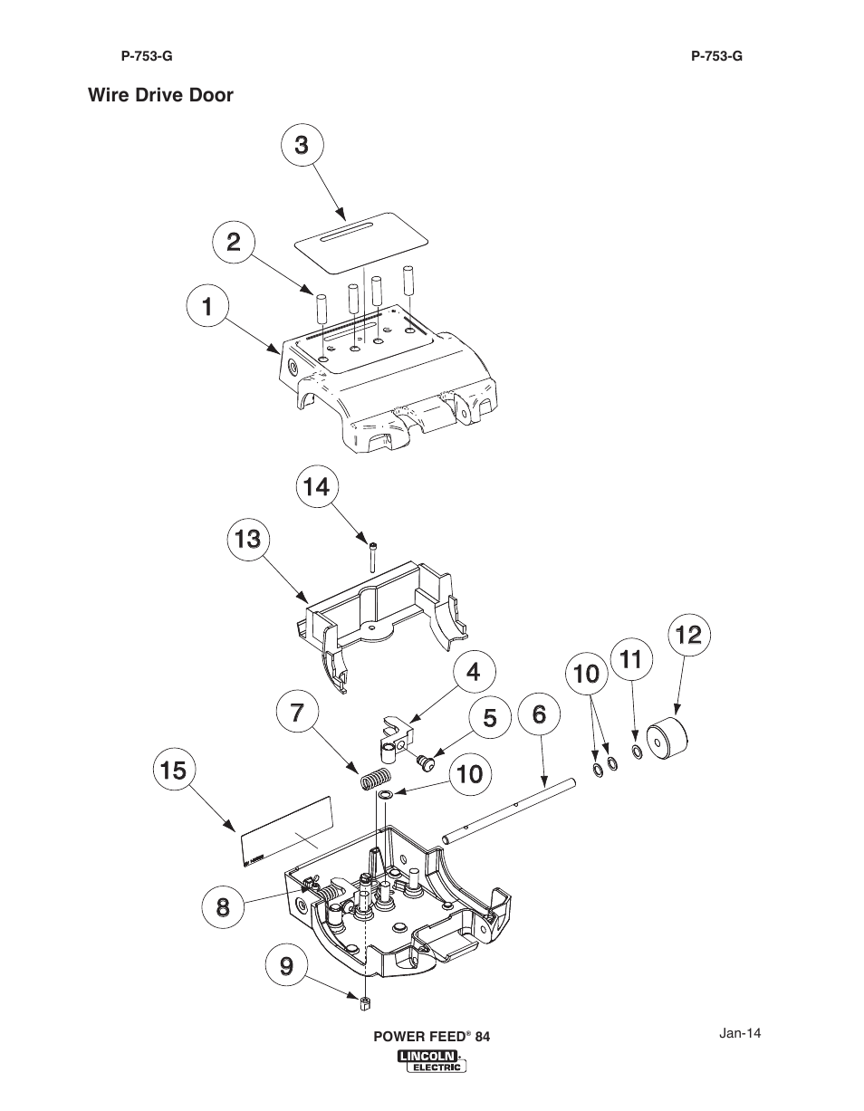 Lincoln Electric IM10178 POWER FEED 84 U.I. CONTROL BOX User Manual | Page 130 / 136