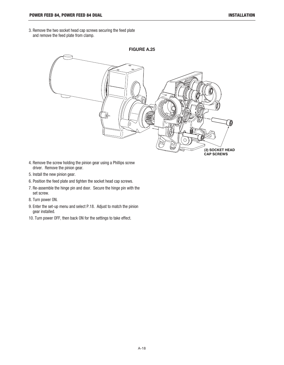 Lincoln Electric IM10178 POWER FEED 84 U.I. CONTROL BOX User Manual | Page 25 / 136