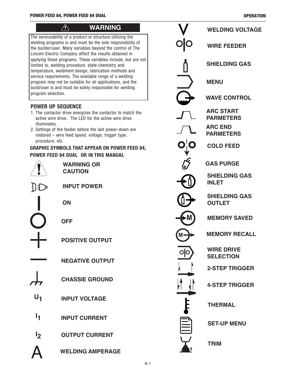 Lincoln Electric IM10178 POWER FEED 84 U.I. CONTROL BOX User Manual | Page 37 / 136
