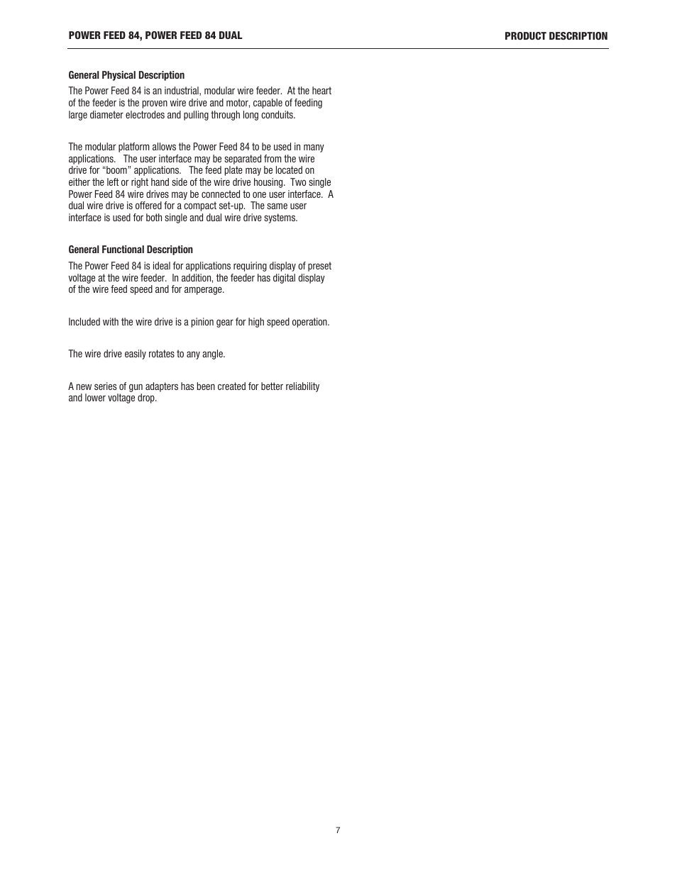 Lincoln Electric IM10178 POWER FEED 84 U.I. CONTROL BOX User Manual | Page 7 / 136