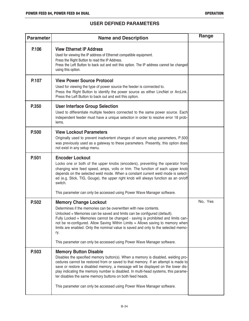 Lincoln Electric IM10178 POWER FEED 84 U.I. CONTROL BOX User Manual | Page 70 / 136