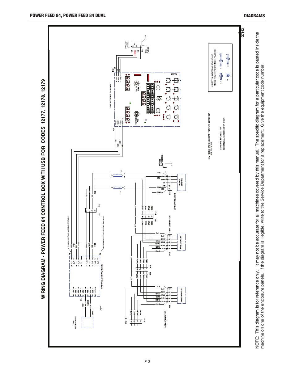 Lincoln Electric IM10178 POWER FEED 84 U.I. CONTROL BOX User Manual | Page 83 / 136