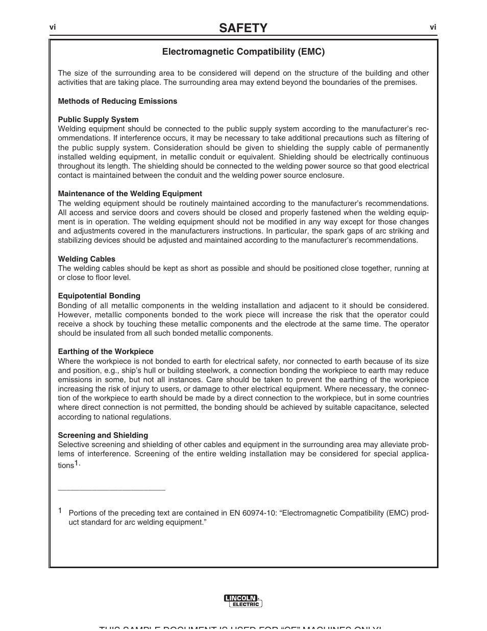 Safety | Lincoln Electric IM10022 POWER WAVE AC_DC 1000 SD User Manual | Page 7 / 54