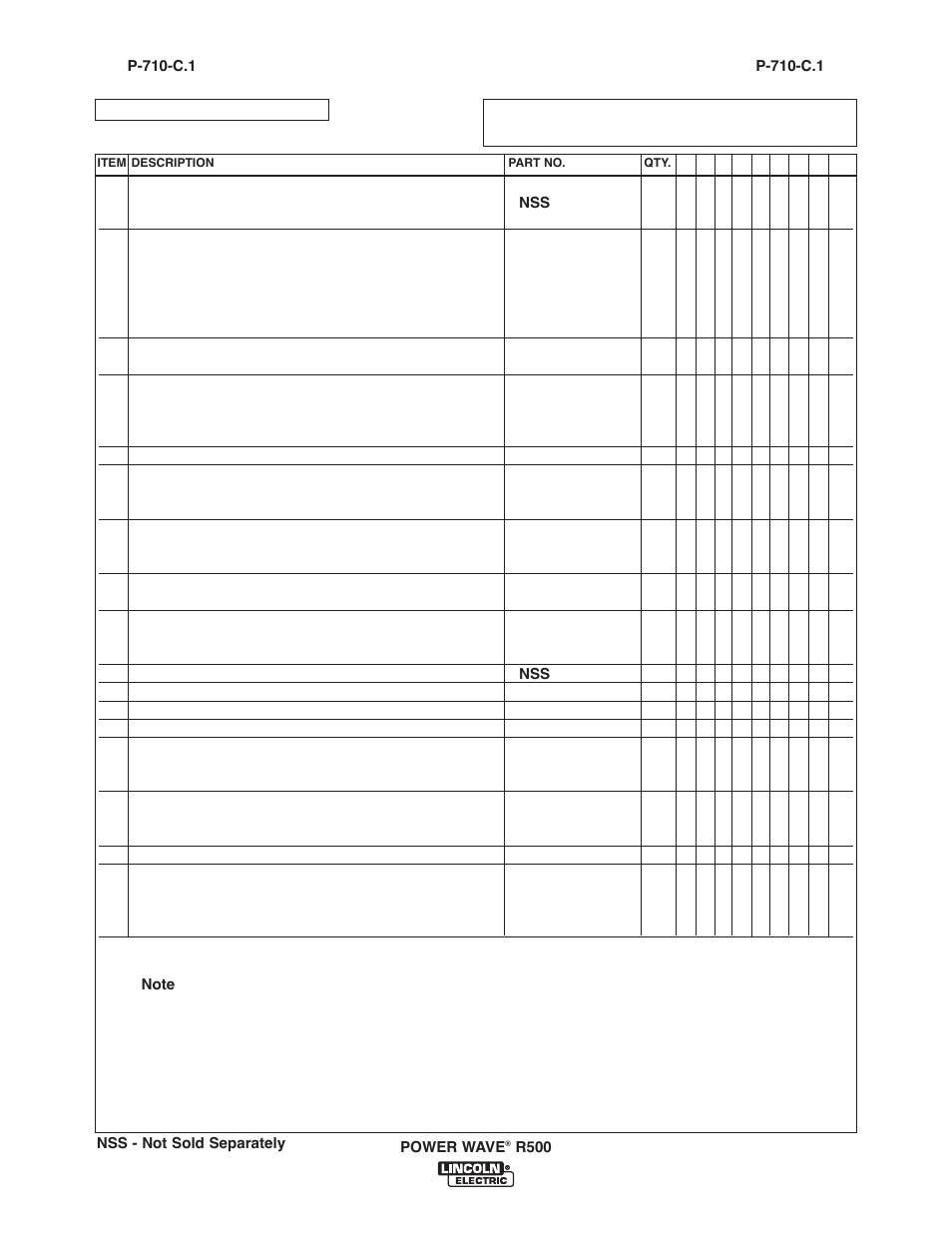 Lincoln Electric IM10133 POWER WAVE R500 User Manual | Page 43 / 56