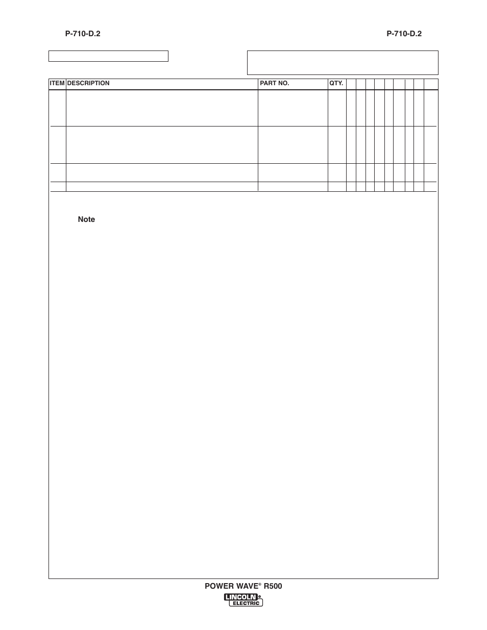 Lincoln Electric IM10133 POWER WAVE R500 User Manual | Page 46 / 56