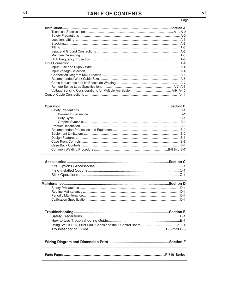 Lincoln Electric IM10133 POWER WAVE R500 User Manual | Page 6 / 56