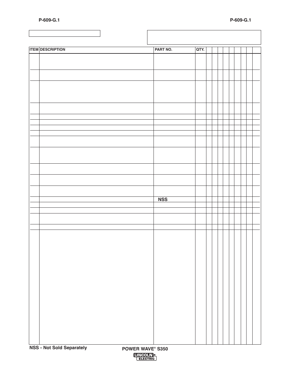 Lincoln Electric IM10007 POWER WAVE S350 User Manual | Page 57 / 60