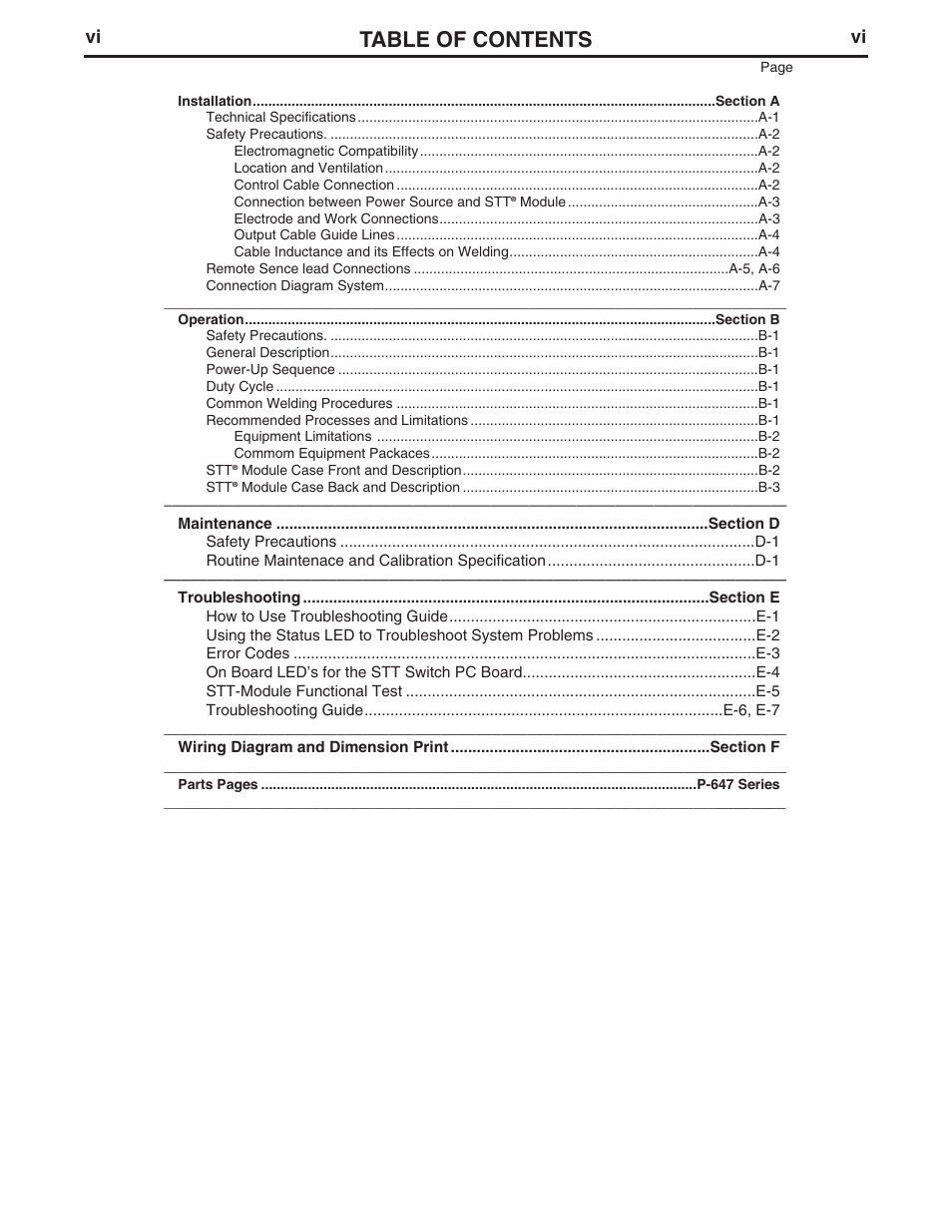 Lincoln Electric IM10058 POWER WAVE STT MODULE User Manual | Page 7 / 30