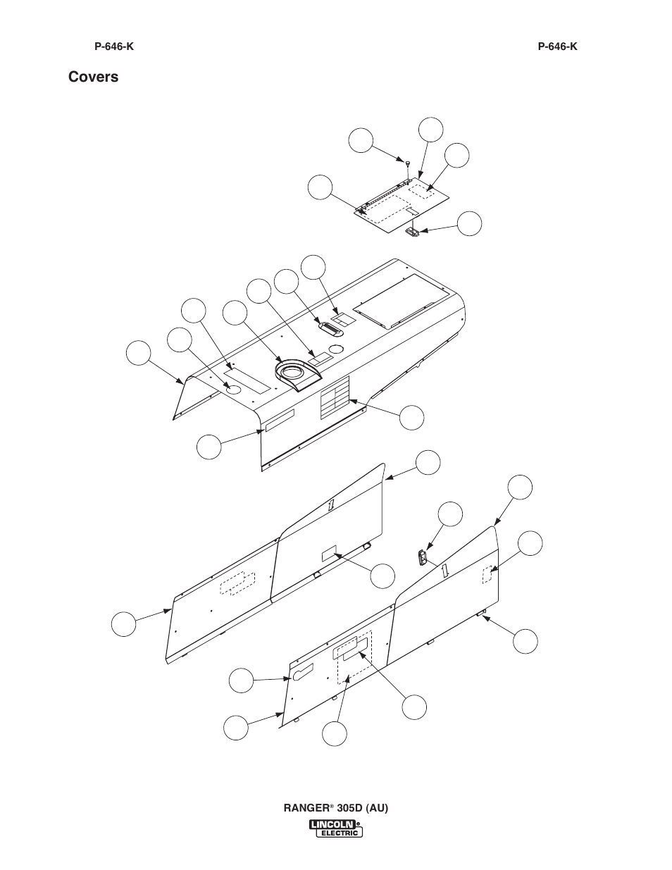 Lincoln Electric IM10053 RANGER 305 D (AU) User Manual | Page 68 / 72