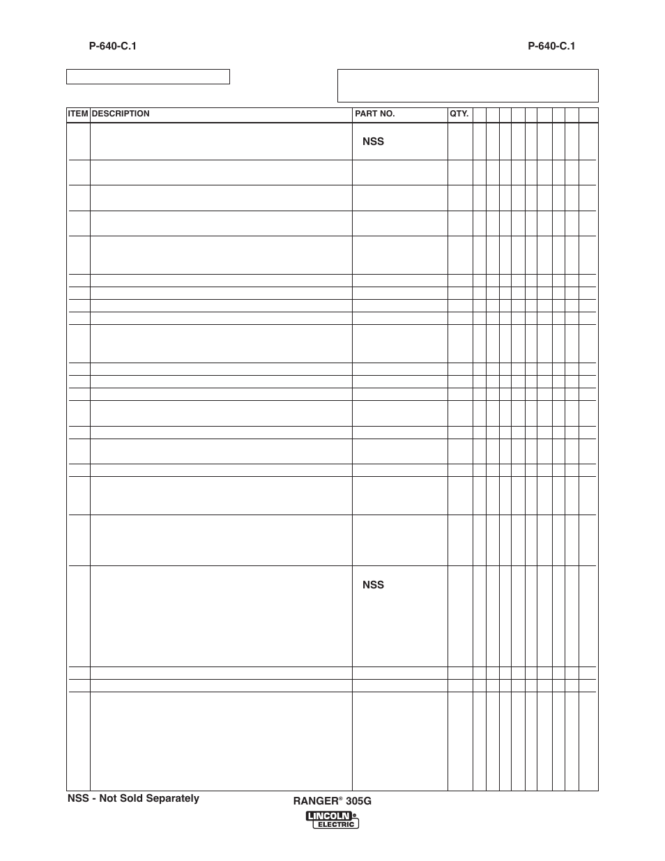 Lincoln Electric IM10042 RANGER 305 G User Manual | Page 53 / 68