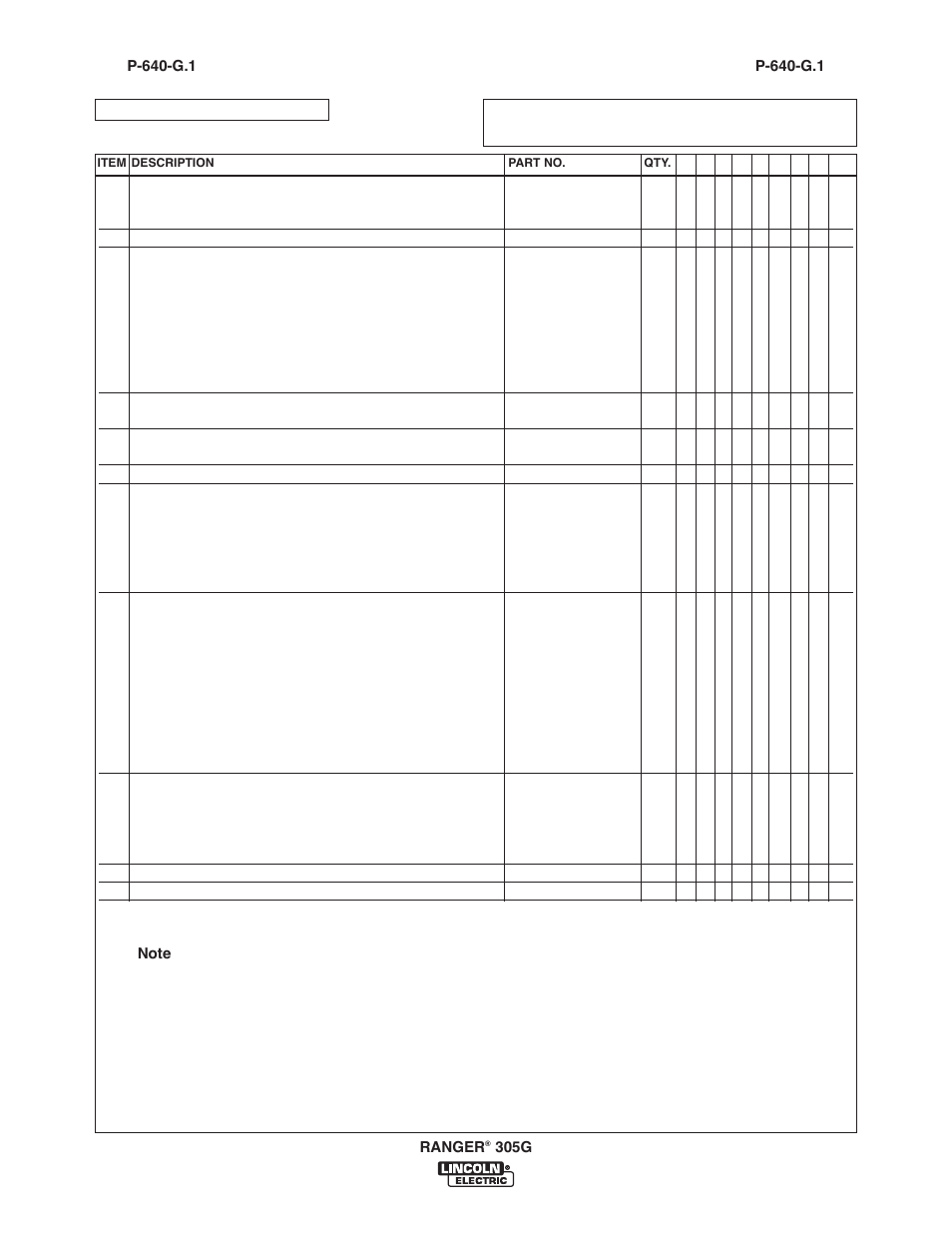 Lincoln Electric IM10042 RANGER 305 G User Manual | Page 63 / 68