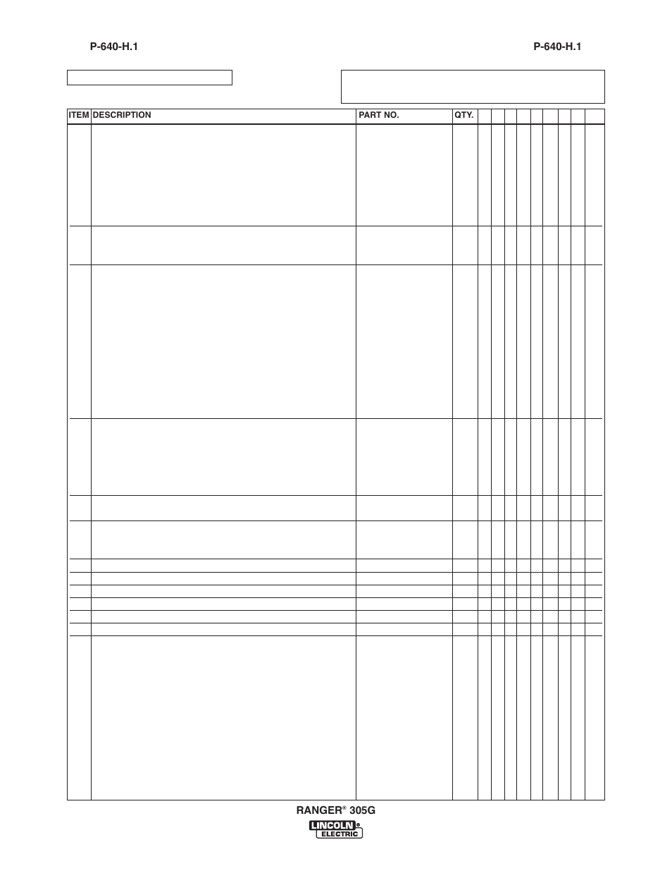 Lincoln Electric IM10042 RANGER 305 G User Manual | Page 65 / 68