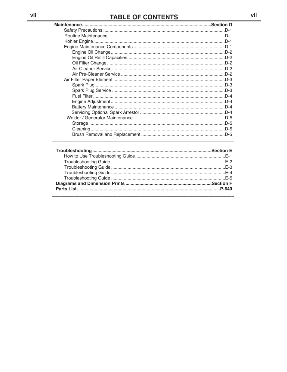 Lincoln Electric IM10042 RANGER 305 G User Manual | Page 7 / 68