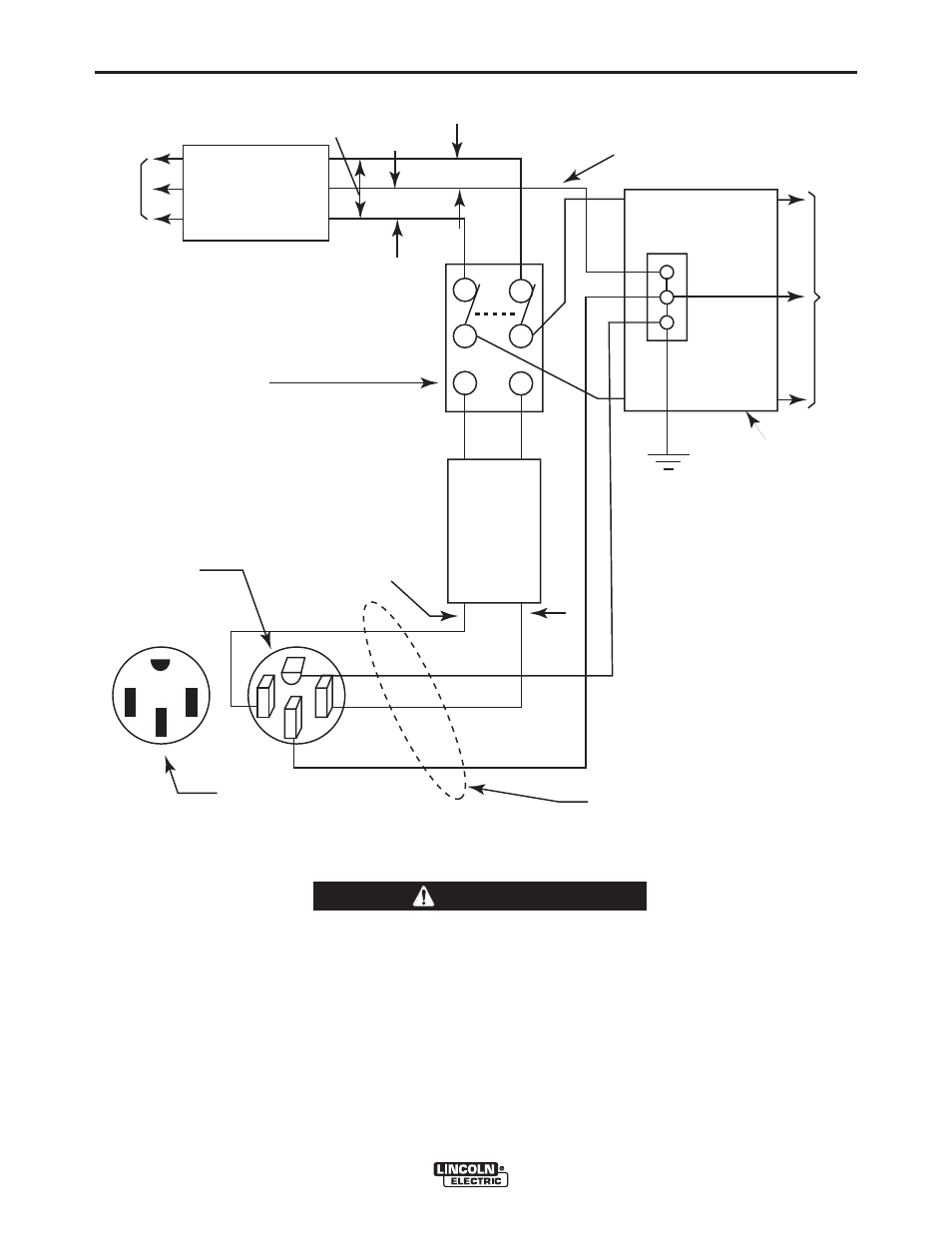 Installation, Connection of ranger, 305g efi to premises wiring warning | Lincoln Electric IM10158 RANGER 305 G EFI User Manual | Page 15 / 64