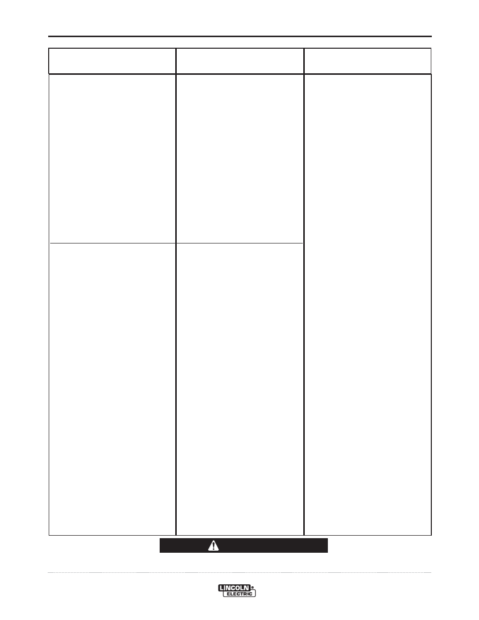 Troubleshooting, Caution | Lincoln Electric IM10158 RANGER 305 G EFI User Manual | Page 34 / 64