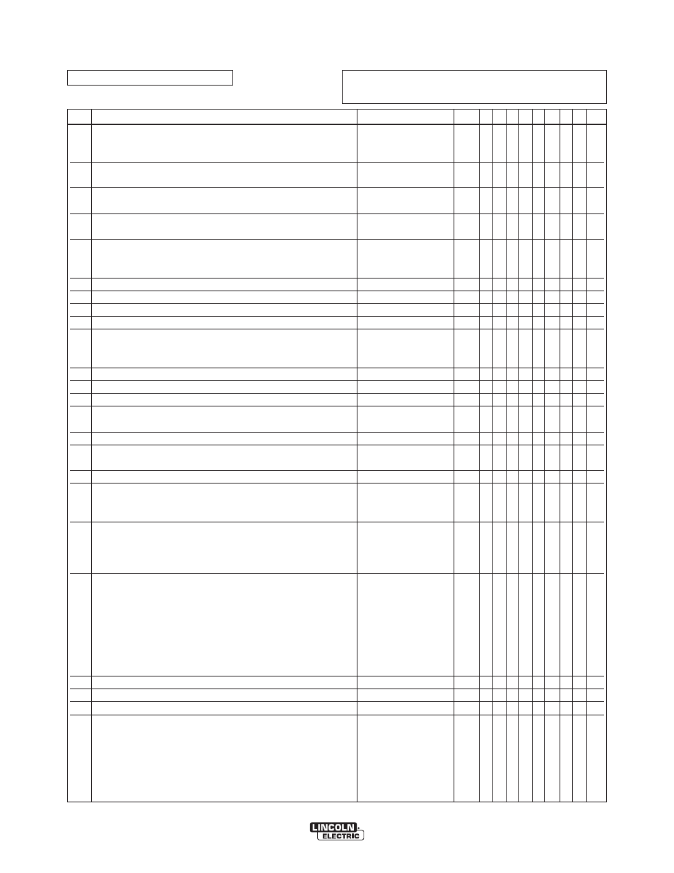 Lincoln Electric IM10158 RANGER 305 G EFI User Manual | Page 51 / 64