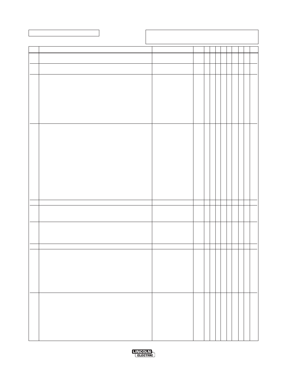 Lincoln Electric IM10158 RANGER 305 G EFI User Manual | Page 55 / 64