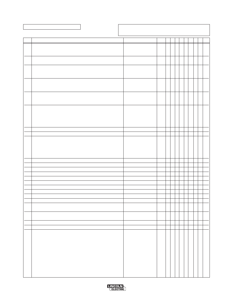 Lincoln Electric IM10158 RANGER 305 G EFI User Manual | Page 63 / 64