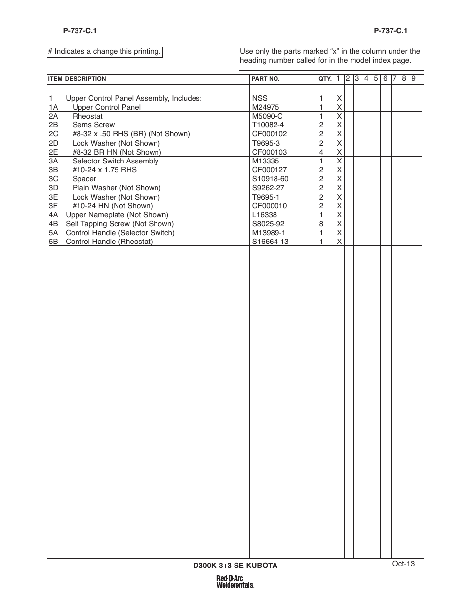 Lincoln Electric IM10156 RED-D-ARC D300K 3+3 SE User Manual | Page 33 / 60